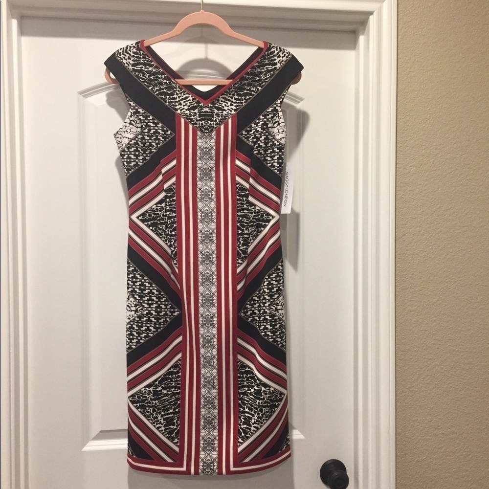 Maggy London Body Con Dress - New With Tags- Size 6